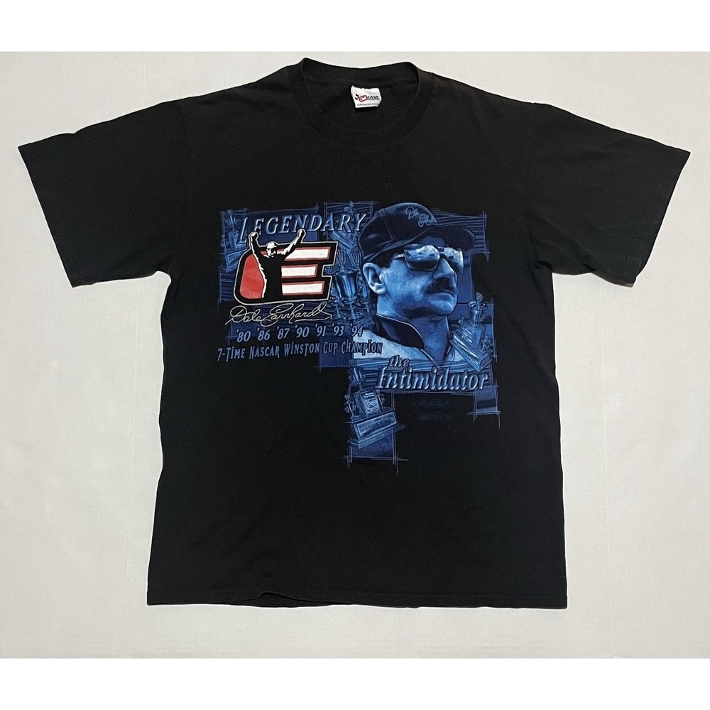 Vintage Chase‎ Authentics Dale Earnhardt Legendary 7 Time Champ Shirt Size Large